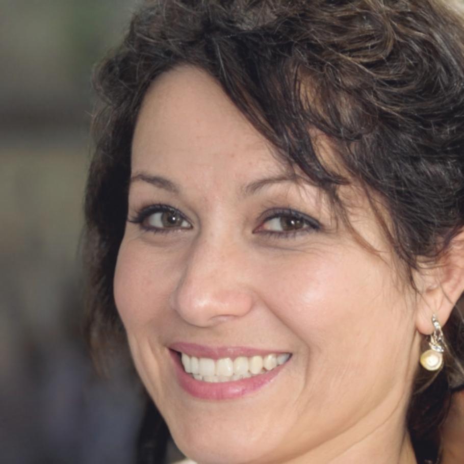 Retrato profesional de instructora especializada